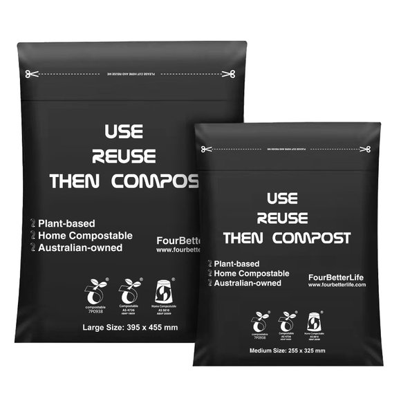 50 packs large Size Compostable Mailer/Compostable Satchel/Biodegradable Mailer - Picture 2 of 4